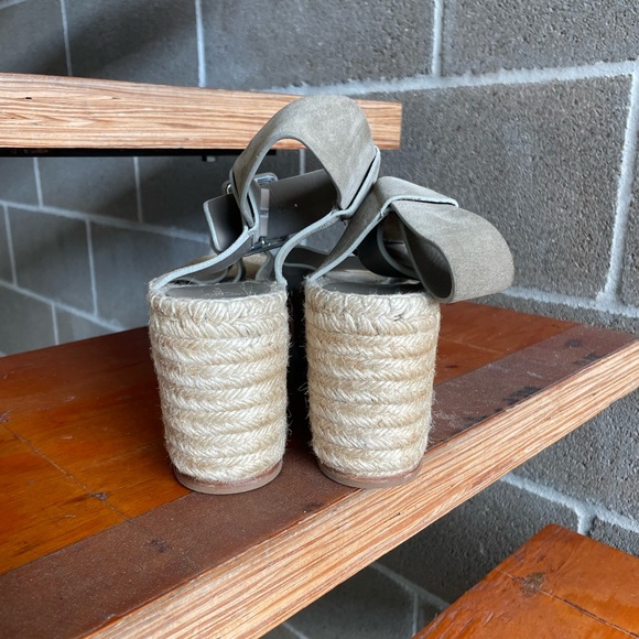 Celine Espadrille Wedge Sandals - Picture 5 of 9